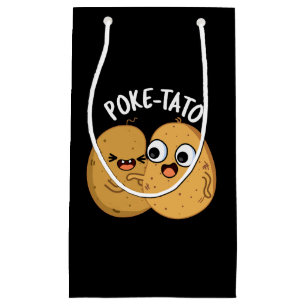 Potatis- Potatis Rolig Potatis Puns Mörk Bakgrund