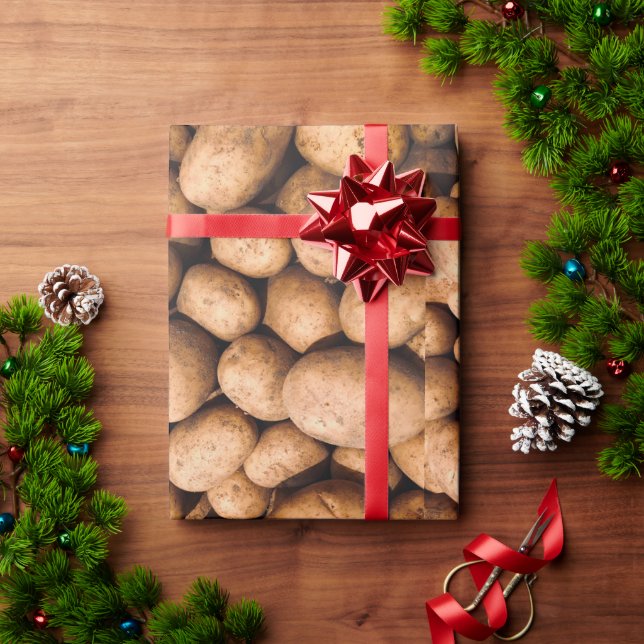 Potatis Presentpapper (Julgåva)