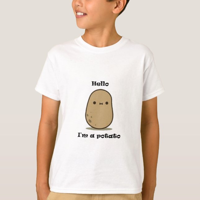 Potatis T Shirt (Framsida)