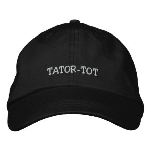Potatis-tot-lock Broderad Keps