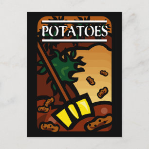 Potatis Vykort