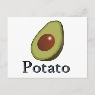 Potatis Vykort