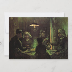 Potatisätarna av Vincent van Gogh Inbjudningar