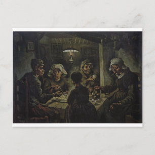 Potatiseatersna - Vincent Van Gogh (1885) Vykort