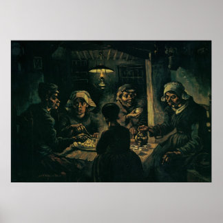 Potatisen Eaters Poster