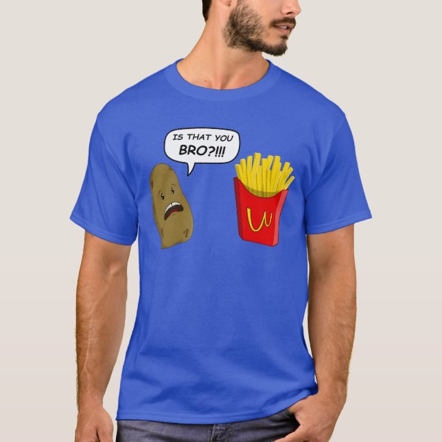 potatisflicka t shirt (Framsida)