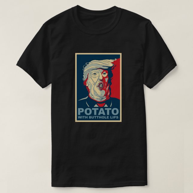 Potatishuvud T Shirt (Design framsida)