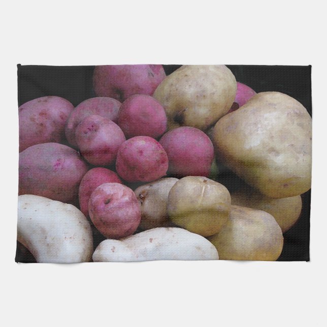 Potatiskökshandduk Kökshandduk (Horisontell)