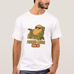 Potatisläge – Lättjefullt Liv Aktiverat T Shirt