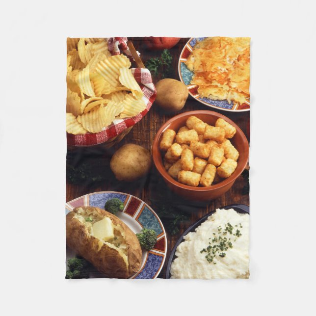 Potatismatar Fleecefilt (Framsidan)