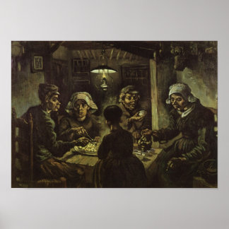Potatisöarna Van Gogh Fine Art Poster