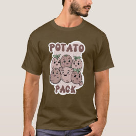 Potatispaketets roliga grupppotatis t shirt