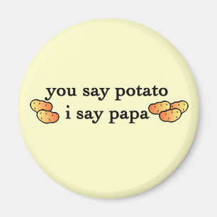 Potatispappa Magnet