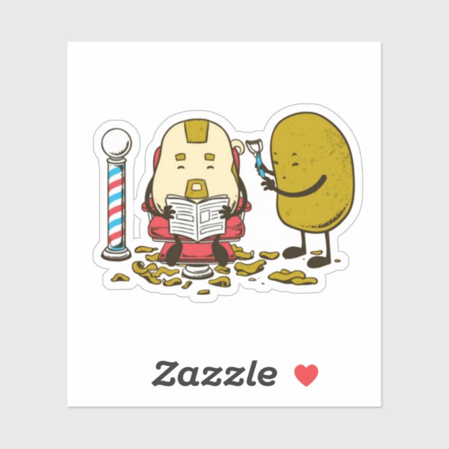 Potatispatruber Klistermärken (Ark)