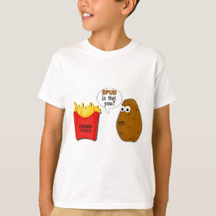 Potatispommes frites är att dig? tee shirt