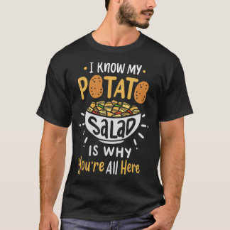 Potatissalad BBQ Party T Shirt