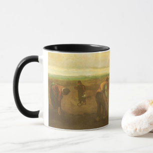 Potatissättning av Vincent van Gogh, Vintage konst Mugg