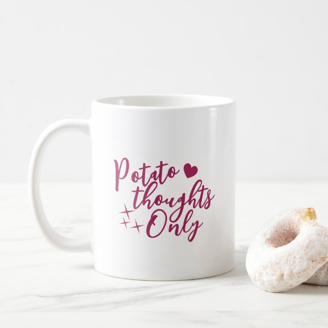 Potatistankar Endast Kaffemugg (Med munk)