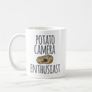 Potato Camera Enthusiast Goofy Photography Humor Kaffemugg