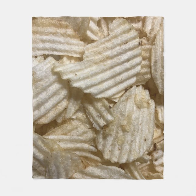 Potato Chip Fleecefilt (Framsidan)