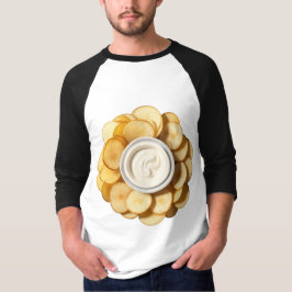 Potato Chip med en Small Bowl of Mayonnaise T Shirt