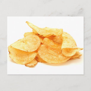 Potato chip vykort