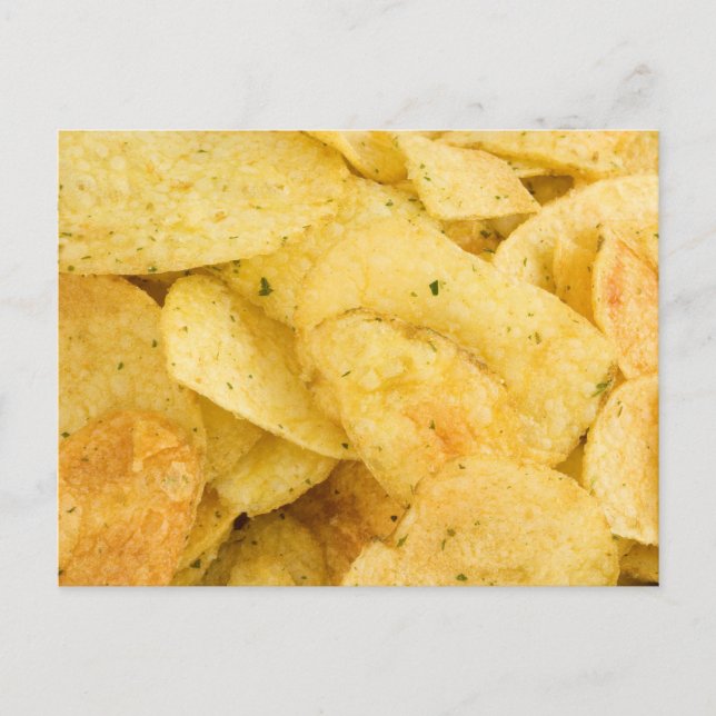 Potato Chip Vykort (Framsida)