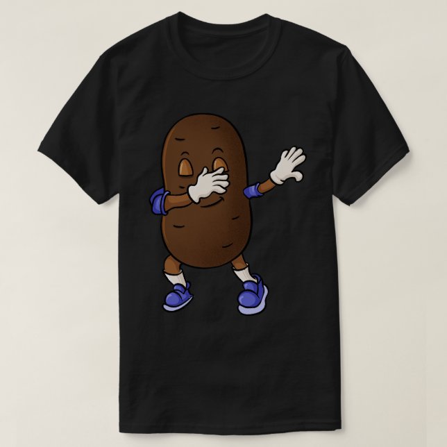 Potato Dabbing T Shirt (Design framsida)
