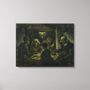 Potato Eaters av Vincent Van Gogh Canvastryck