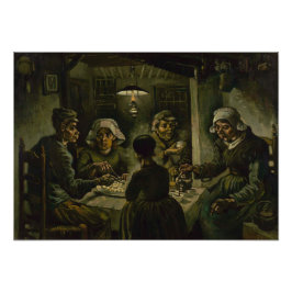 Potato Eaters av Vincent Van Gogh Fototryck