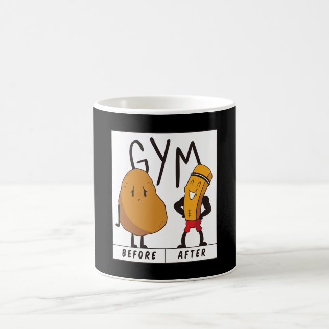Potato gym Best Gift Kaffemugg (Center)