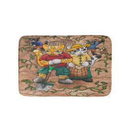 Potato Harvest Cats Badrumsmatta