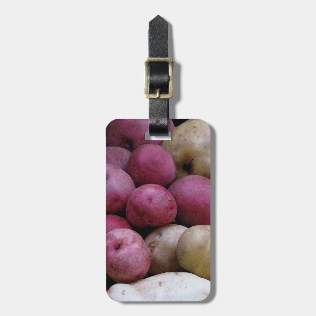 Potato Luggage Tag Bagagebricka (Vertikal Framsida)