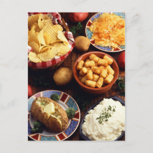 Potato Mat Vykort