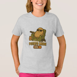 Potato Mode – Lazy Life Activated T Shirt