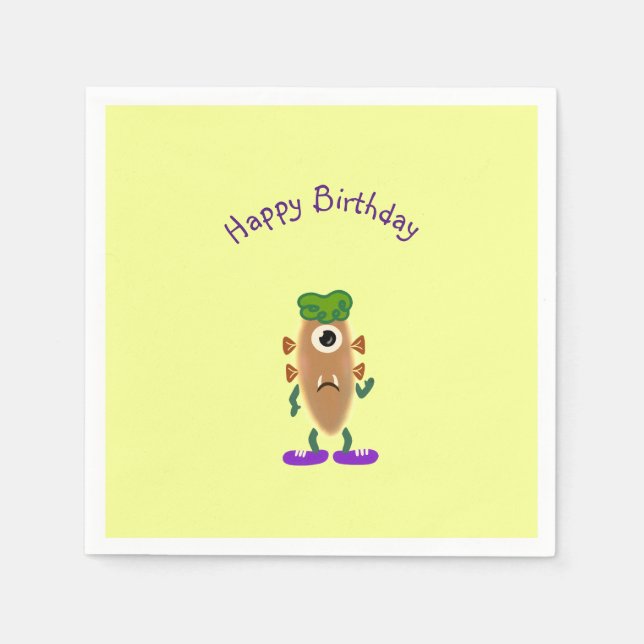 Potato monster pappersservett (Framsidan)