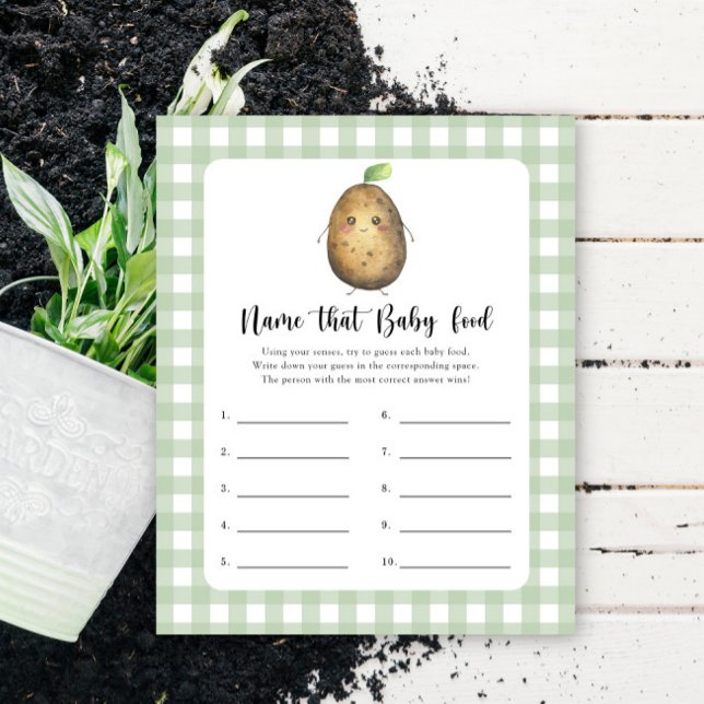 Potato - Namn den där baby-matduschspelet (Skapare uppladdad)