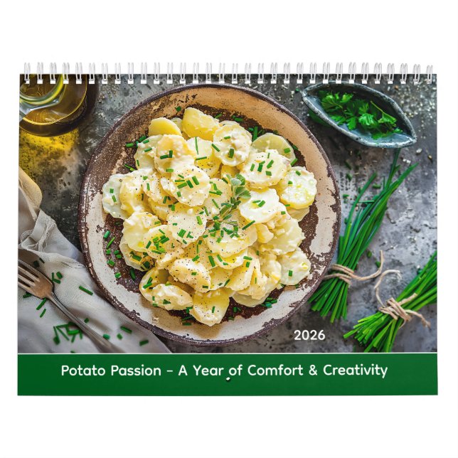 Potato Passion – A Year of Comfort & Creativity Kalender (Omslag)