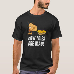 Potato Pooping Fries T Shirt