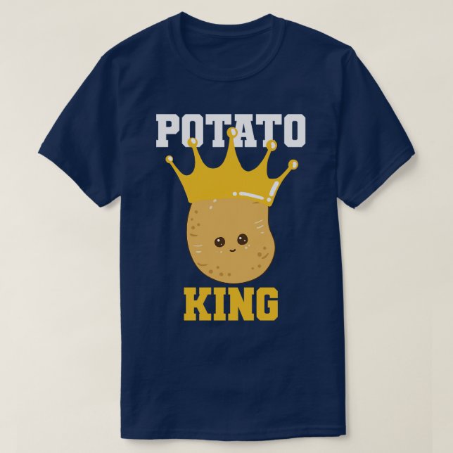 Potato Potato Kung Kawaii T Shirt (Design framsida)