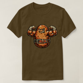 Potato Powerhouse — Vintage Retro Strongman Fighte T Shirt