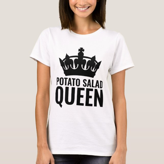 POTATO SALAD QUEEN T-SHIRTS (Framsida)