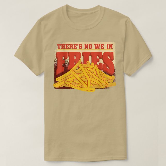 Potato Snacks Burger Kitchen Fransk Fries Fry Chef T Shirt (Design framsida)