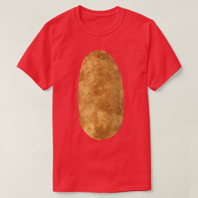 Potatoe Mmmmm Potatis T Halloween Costume  Shirt (Design framsida)