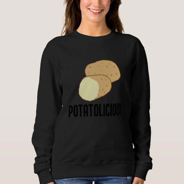 Potatolicious Cute Potato Hobby Chef Food T Shirt (Framsida)