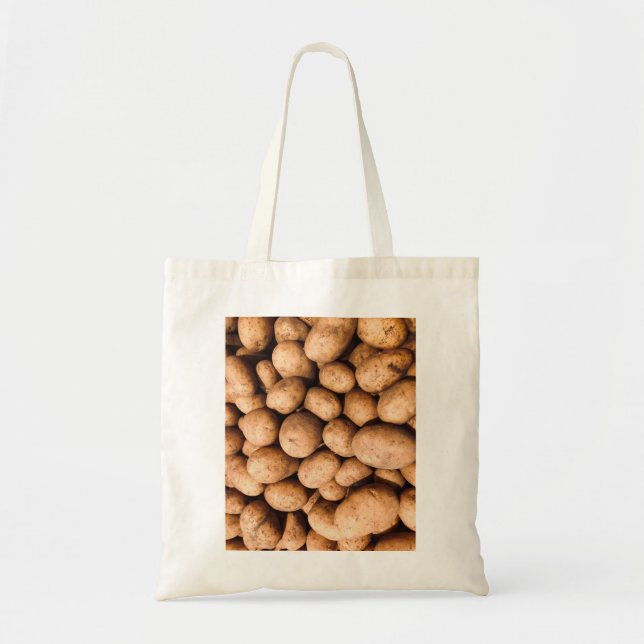 Potatote Potato Tote Bag Tygkasse (Framsidan)