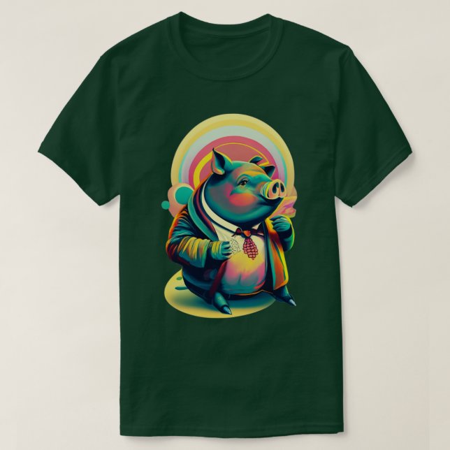 PotBelllied Gris T Shirt (Design framsida)