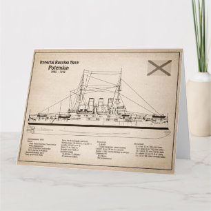 Potemkin - Frakt Blueprint Plans SD Tack Kort