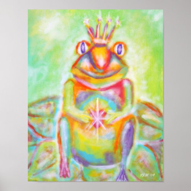 "Potential" Frog Prince Fullt Bleed Print Poster (Framsidan)