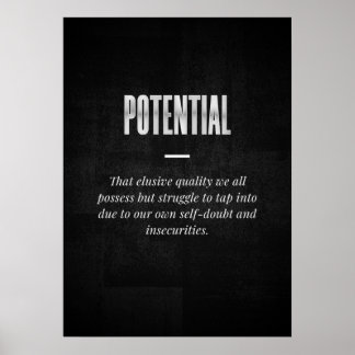 Potential Poster